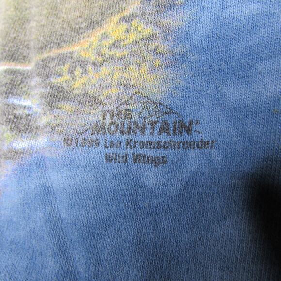 The Mountain T-Shirt Deer Reflection Pool Size XL USA Lee Kromschroeder 1990s - Picture 6 of 7